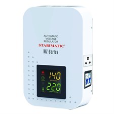 Stabimatic WZ2-2000 - 2000VA, Automatic Voltage Regulator, Ultra Slim Stabilizer | White