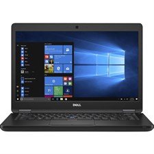 Dell Latitude 5480 Laptop - Intel Core i5-7440HQ, 8GB, 256GB SSD, 14" HD Display, Backlit KB, Windows 10 Pro | Used