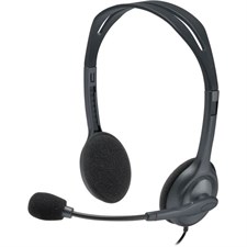 Logitech H111 Stereo 3.5mm Multi-Device Headset - 981-000593