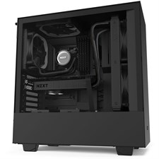 NZXT H510 Compact Mid-Tower Case with Tempered Glass (Matte Black) - CA-H510B-B1