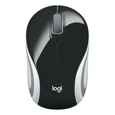 Logitech M187 Wireless Ultra Portable Mouse - Black - 910-005371