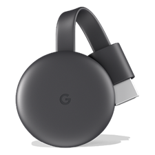 Google Chromecast 3rd Generation - Charcoal