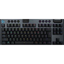 Logitech G915 TKL Tenkeyless LIGHTSPEED Wireless RGB  Mechanical Gaming Keyboard (Carbon US International Clicky) 920-009537
