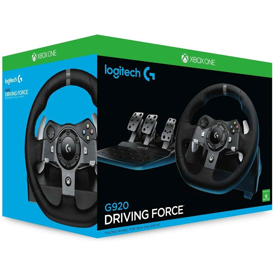 Logitech G920 Driving Force Wheel | Pedals for XBOX One / PC - 941-000124 in Pakistan